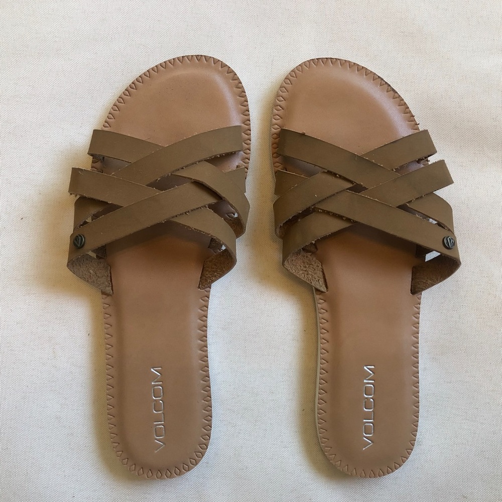 Volcom leather sandals